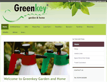 Tablet Screenshot of greenkey-garden.co.uk